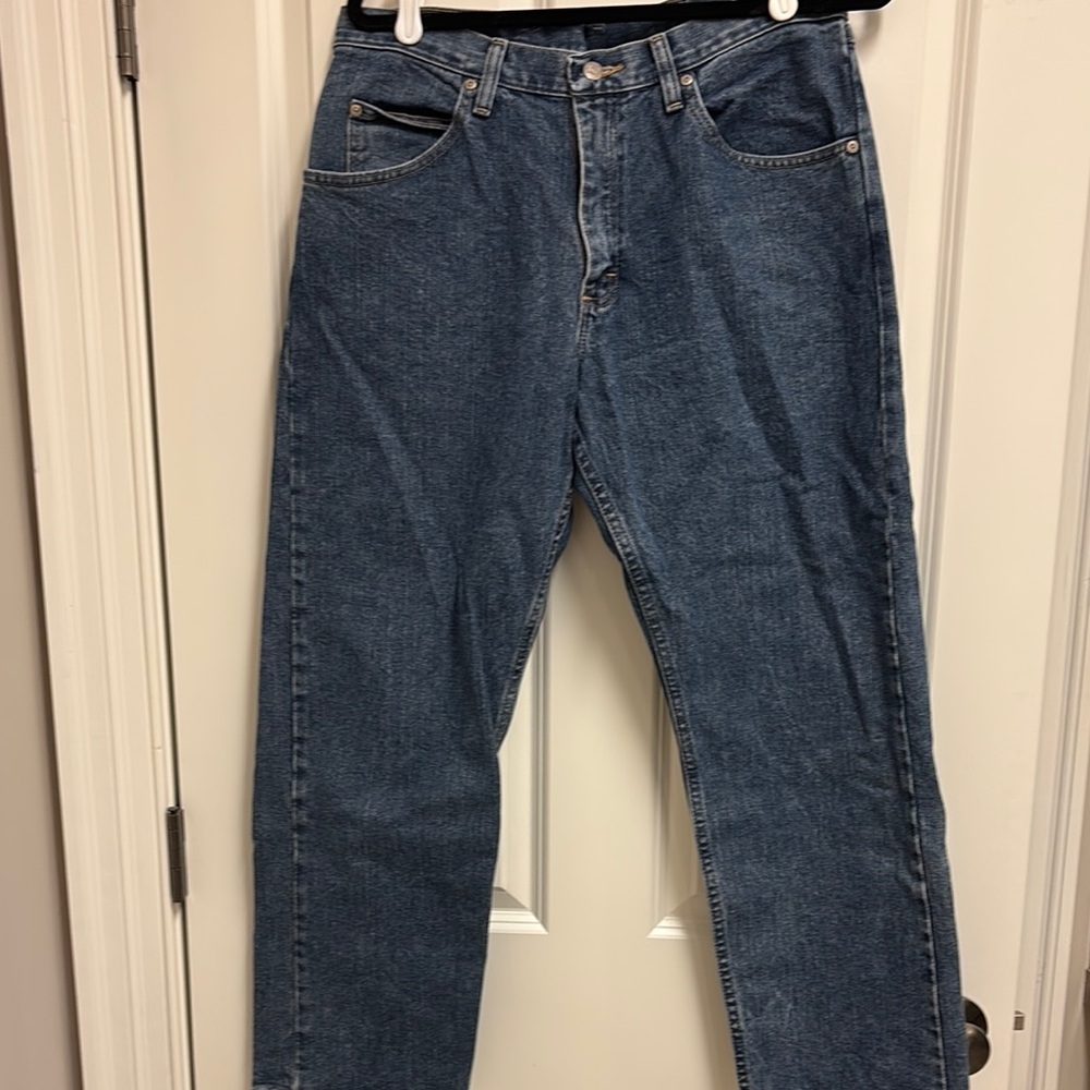 Wrangler Blue Straight Jeans